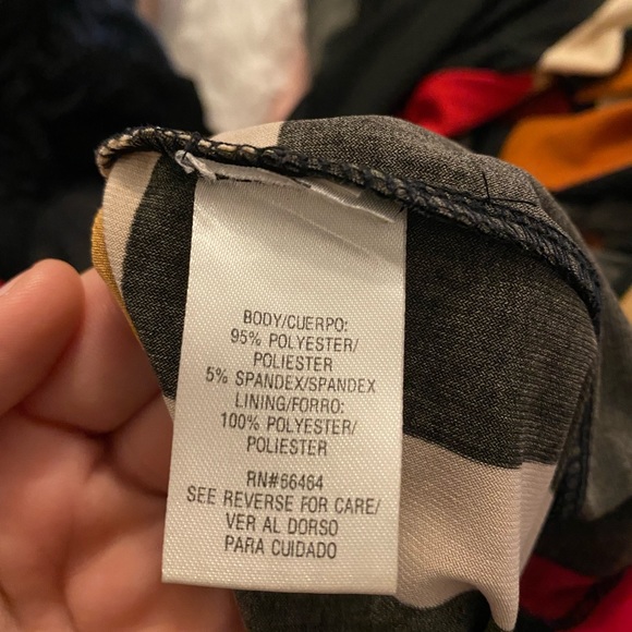 Womens Multicolored Dress - Picture 4 of 5